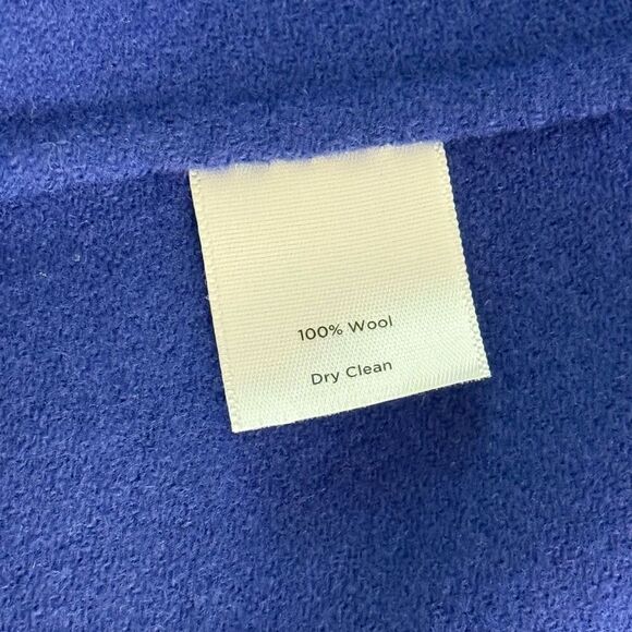 Talbots Blue Wool Shift Dress Blazer Suit Two Piece - Women’s US 14 - Picture 14 of 15